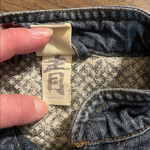 Tea Collection Blue Denim Jacket for Kids - Picture 4 of 6